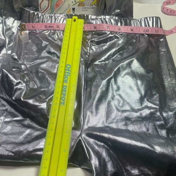 Jeffrey Campbell BNIB Small PANTALONES 6M platform women Silver - Picture 8 of 16